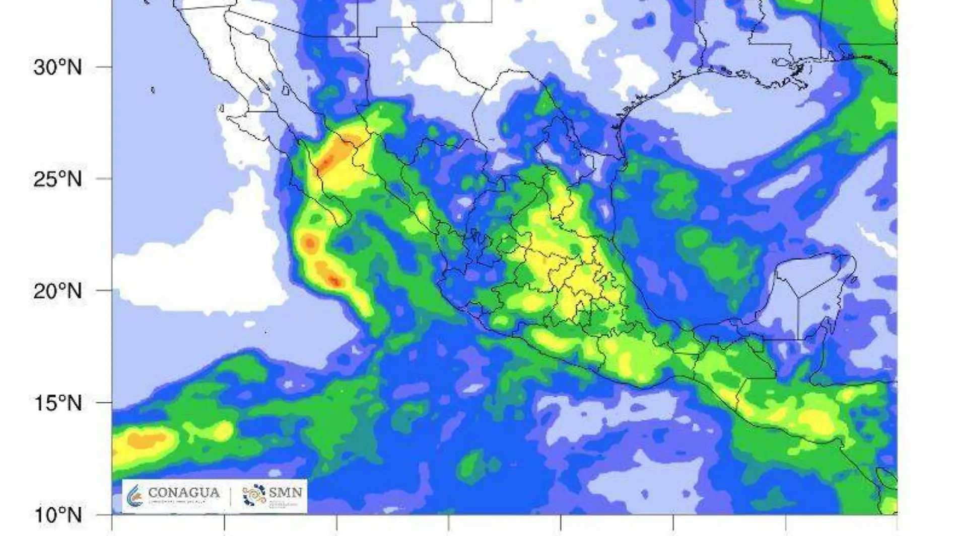 Lluvias en SLP